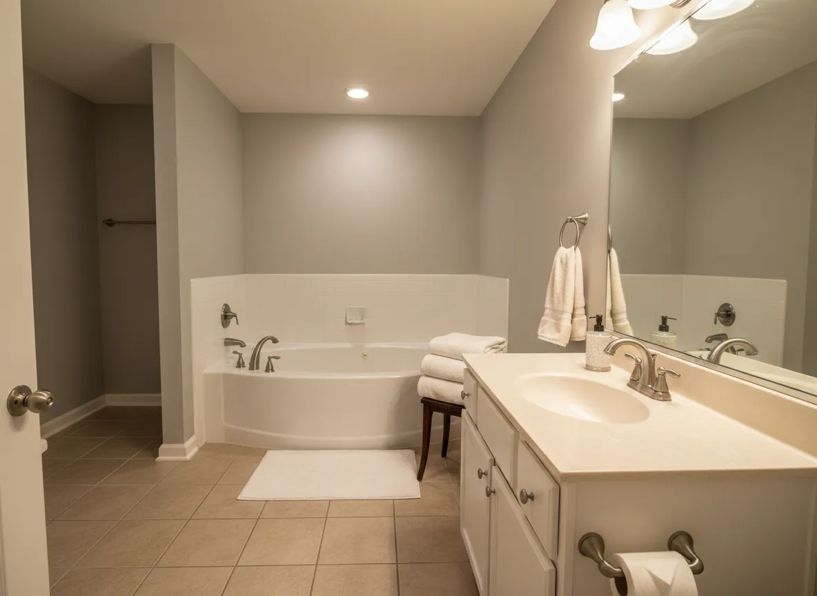 Full bath remodel with new tub and surround in Toledo OH