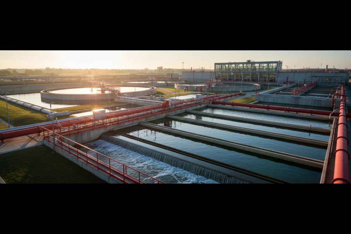 Water treatment facility infrastructure