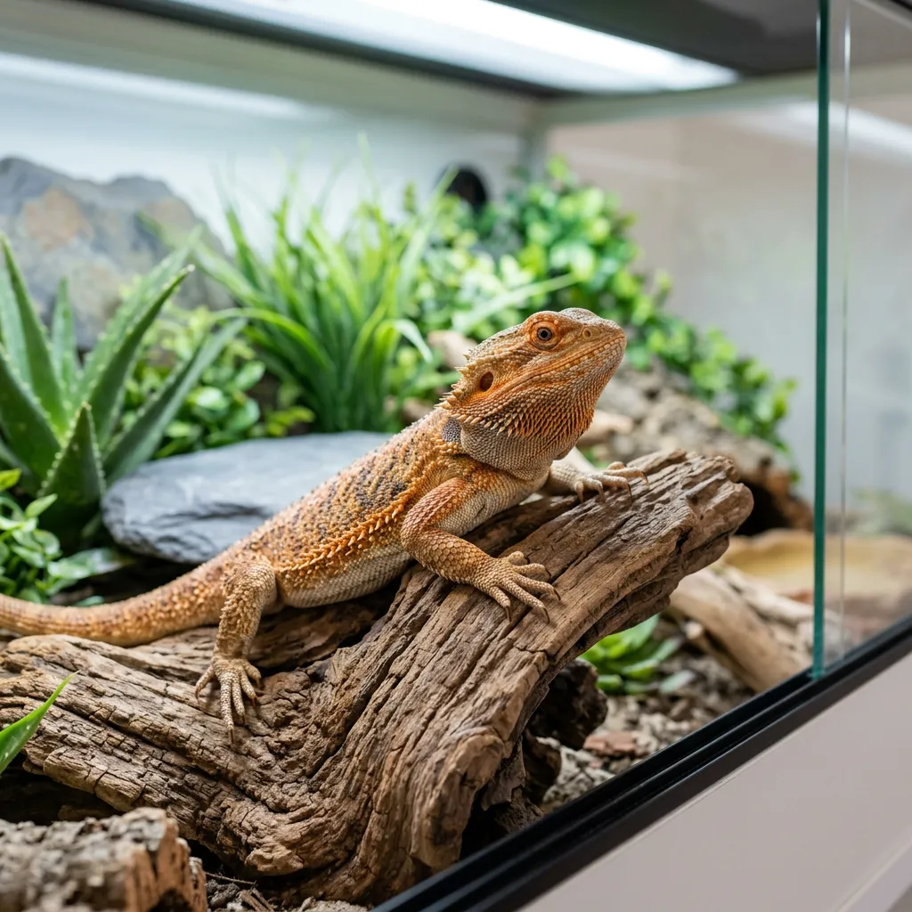 Customer photo of a bearded dragon.