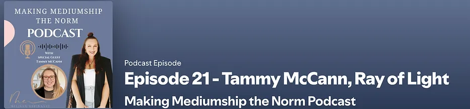 Making Mediumship The Norm Podcast Banner