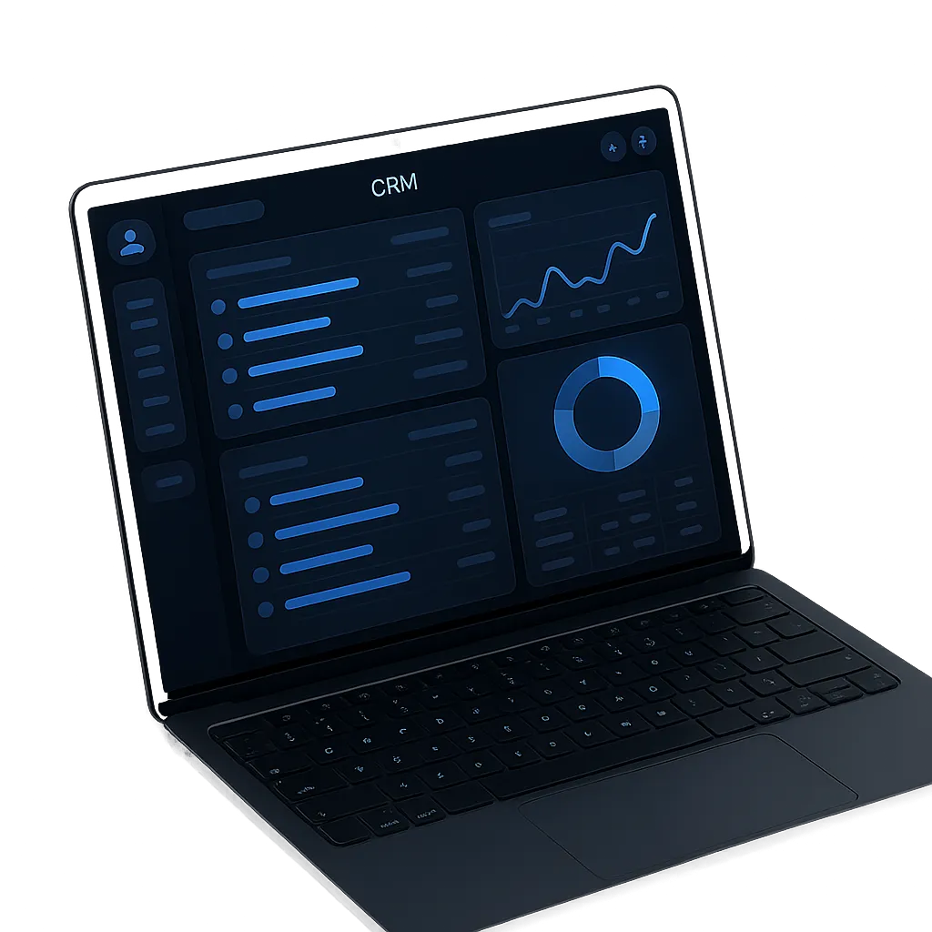 LevelUp High-Fidelity CRM Dashboard Interface showing active homeowner intent streams