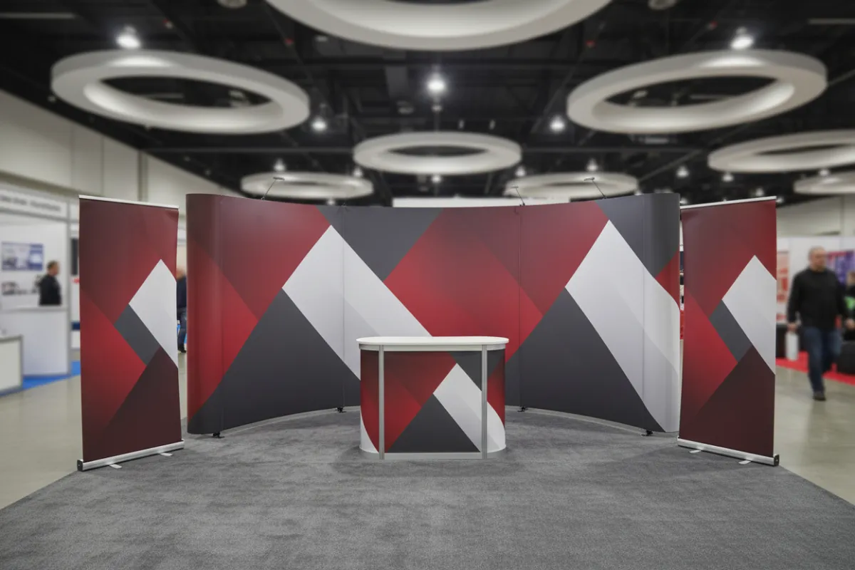 Trade show booth display