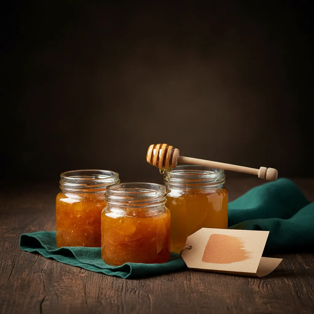 honey in jars