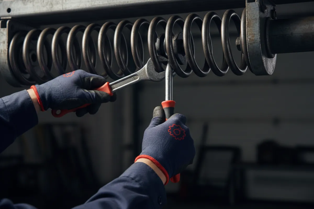 Emergency garage door repair service