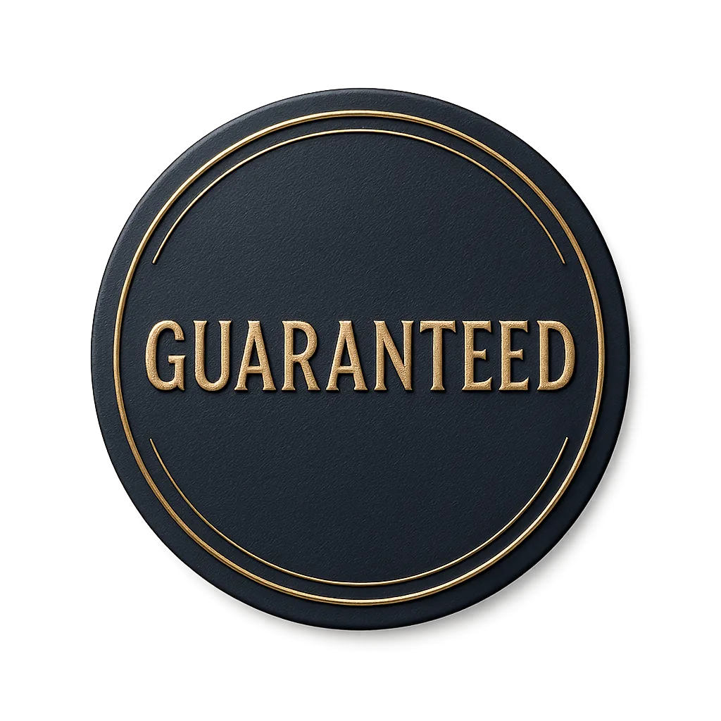 Professional 30-Day Risk-Free Guarantee Seal