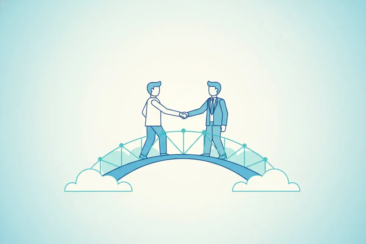 man wearing gray polo shirt beside dry-erase board