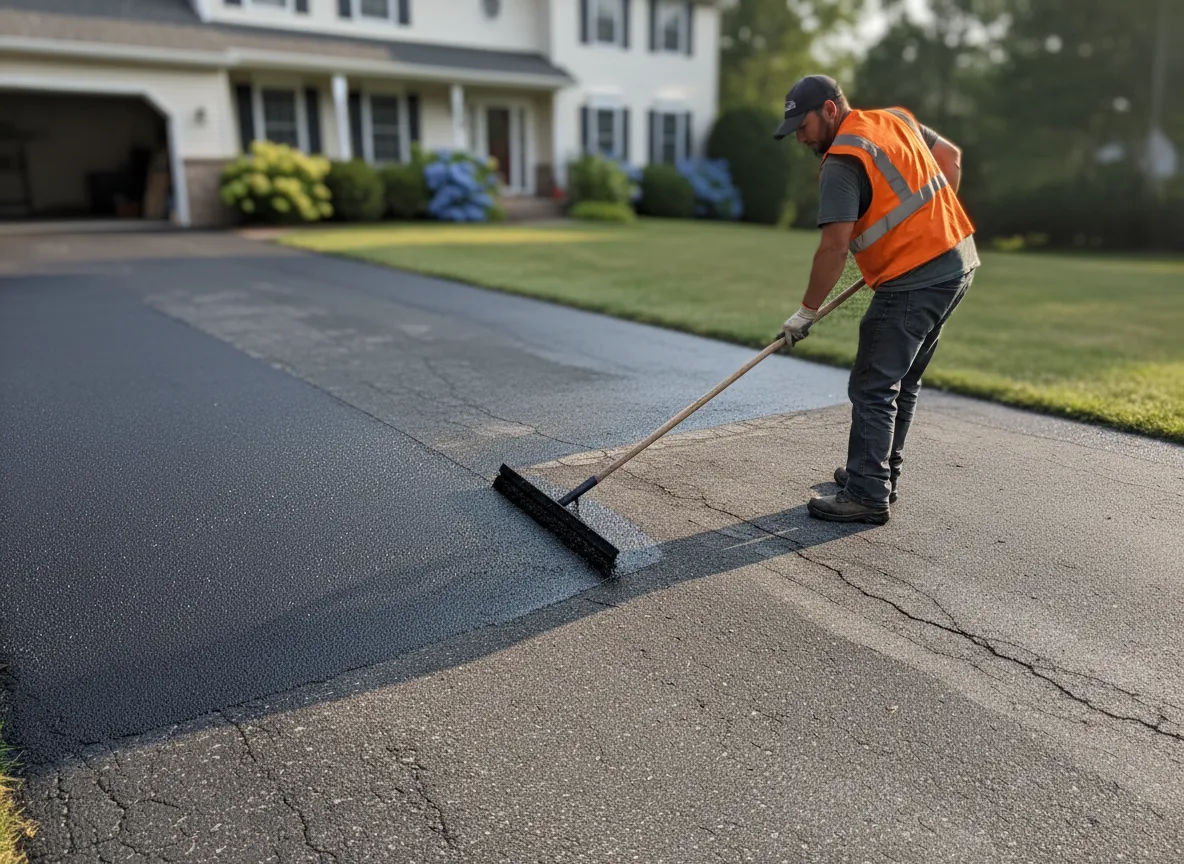 Asphalt paving project