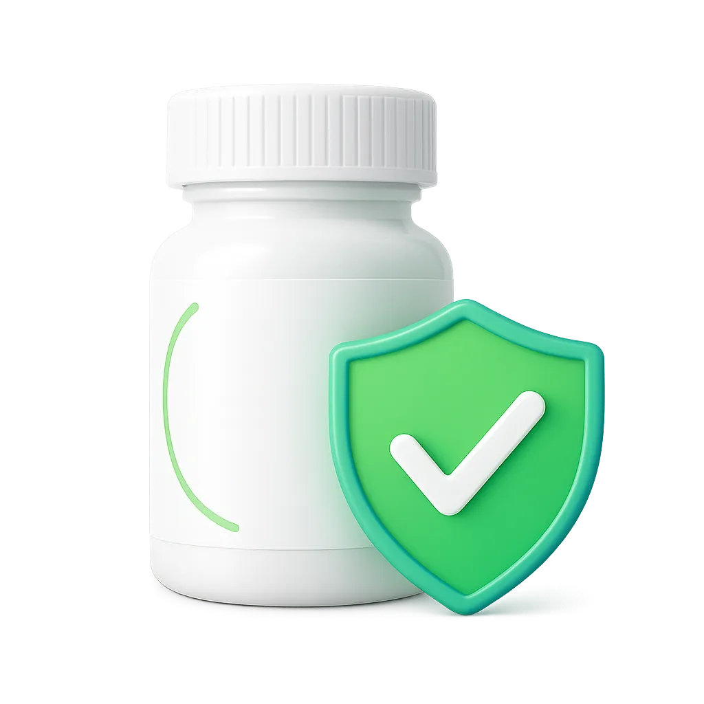 Visual representation of Medicare Part D prescription coverage