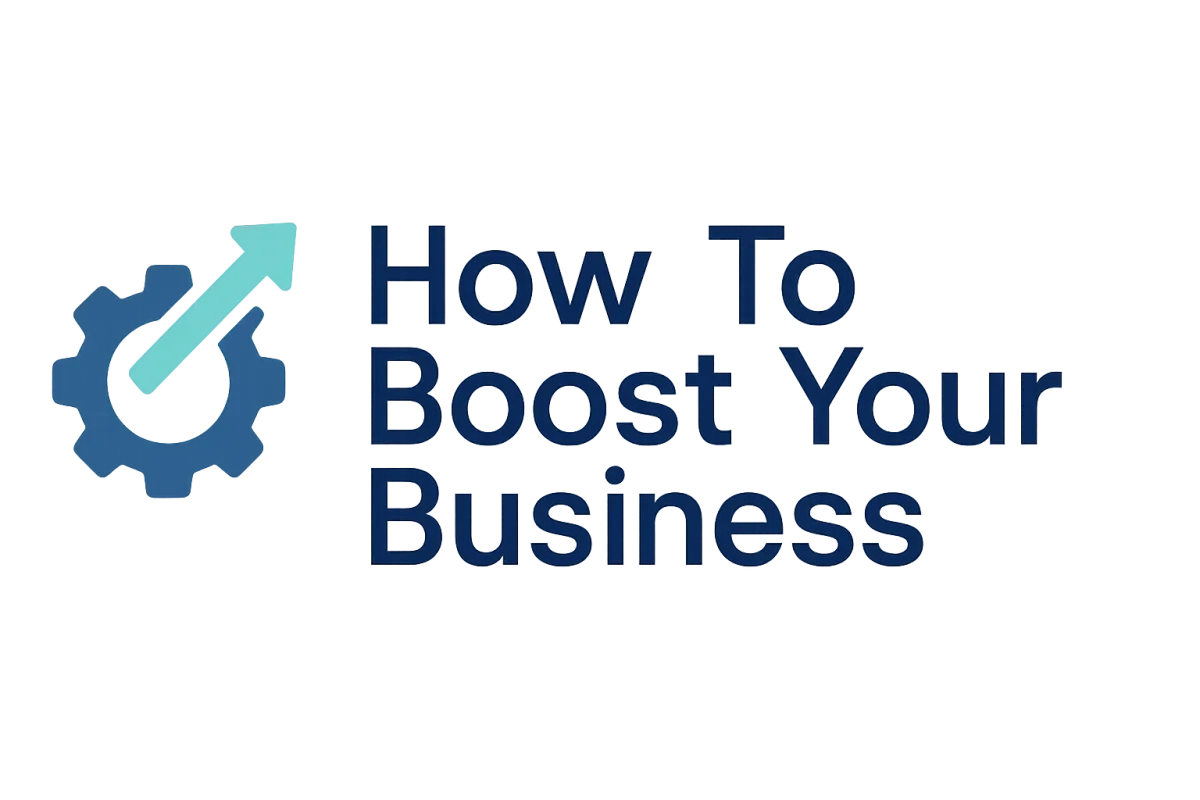 How To Boost Your Business logo