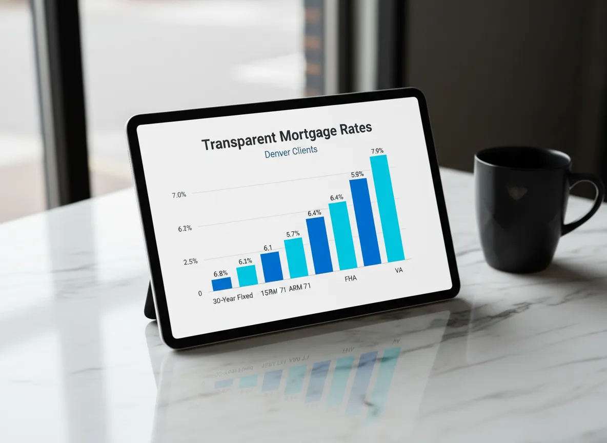 Transparent financial planning and competitive mortgage rates in Denver CO