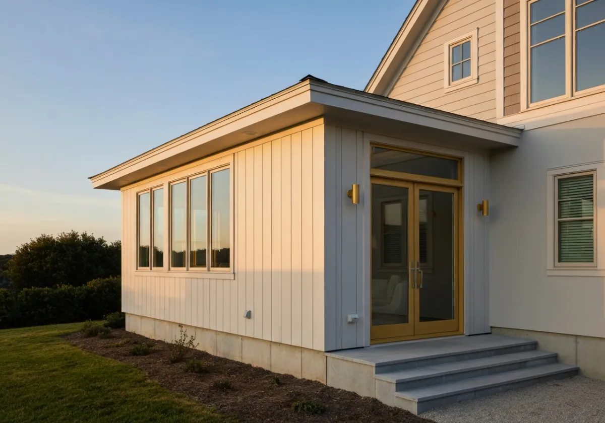 Major renovation and addition construction