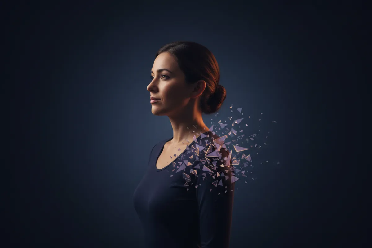 Fragmented energy showing internal contradiction