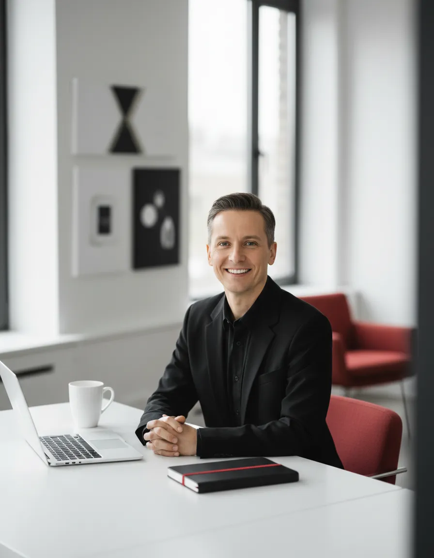 Webinar host portrait