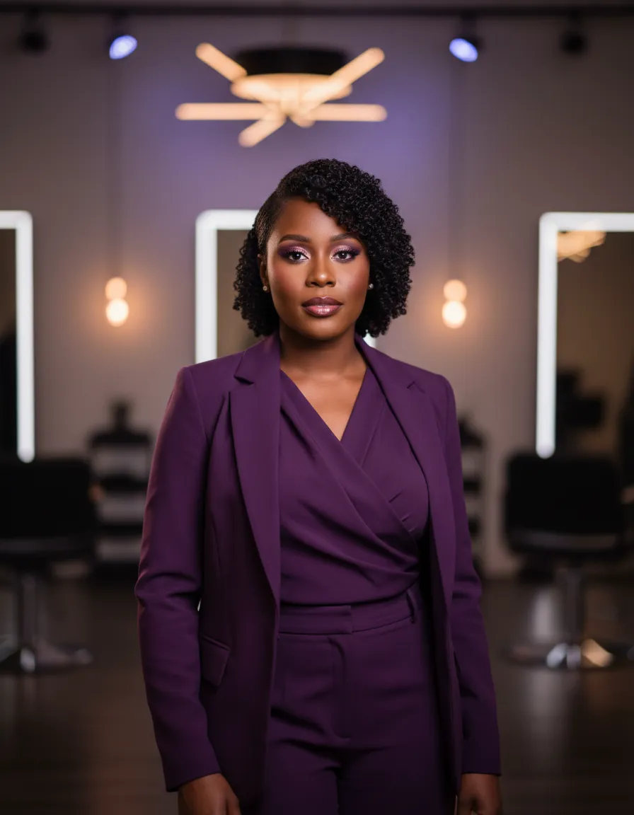 Portrait of beauty educator Sharon Reams