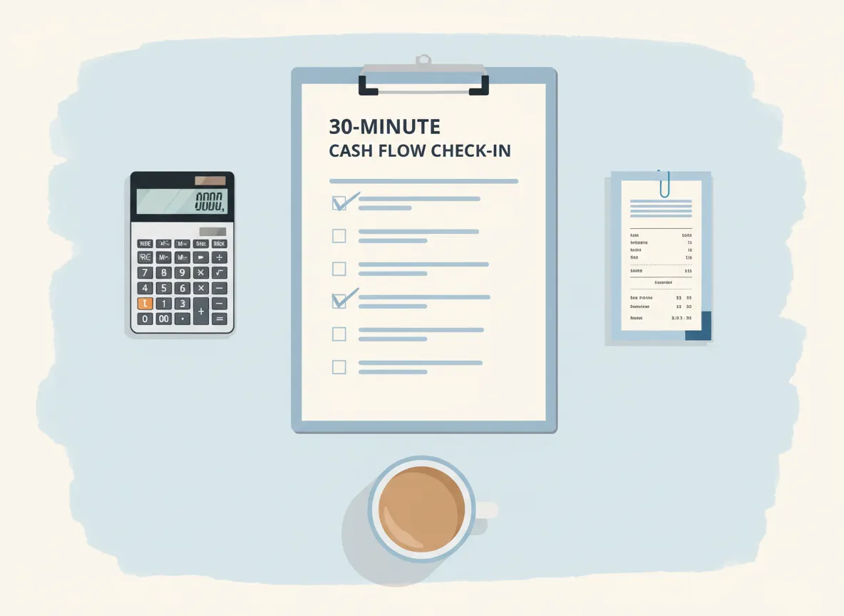 Cash flow checklist preview