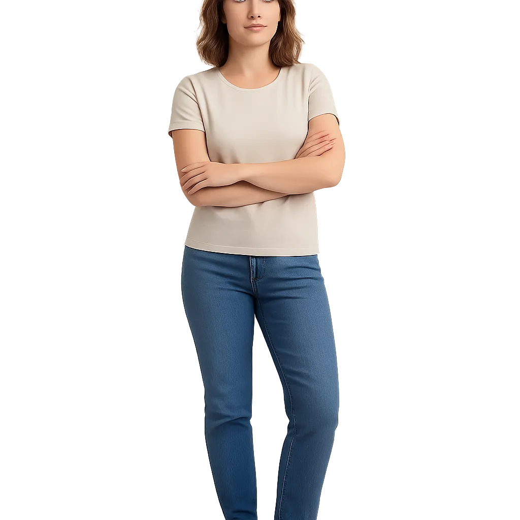 Confident adult woman ready for a herp expedition