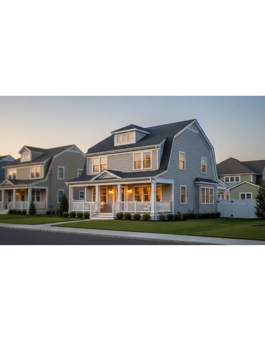 Local Suffolk County architectural home