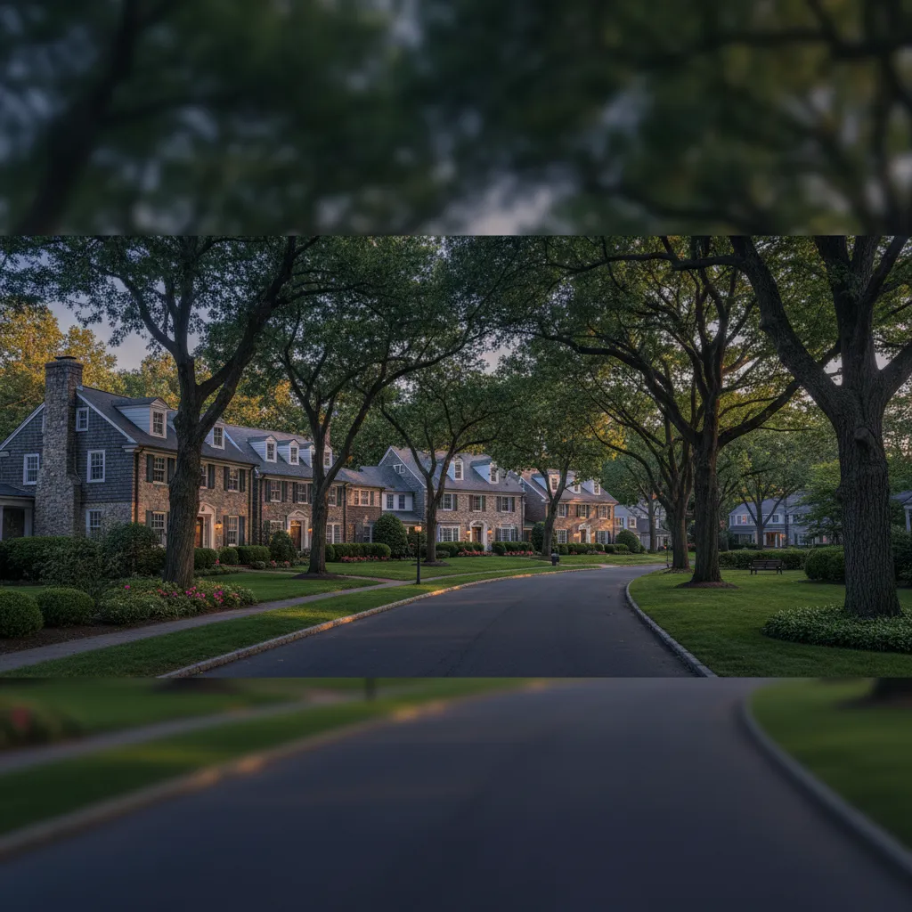 Aging Setauket neighborhood housing stock