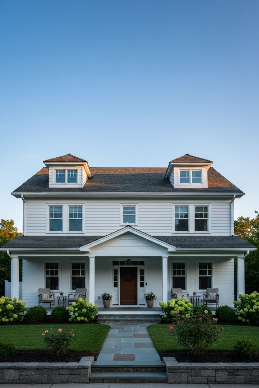 Long Island home exterior in Suffolk County