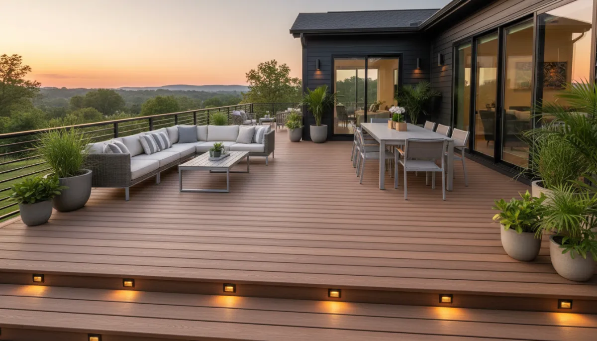 Trex deck design ideas Nashville for modern outdoor living spaces