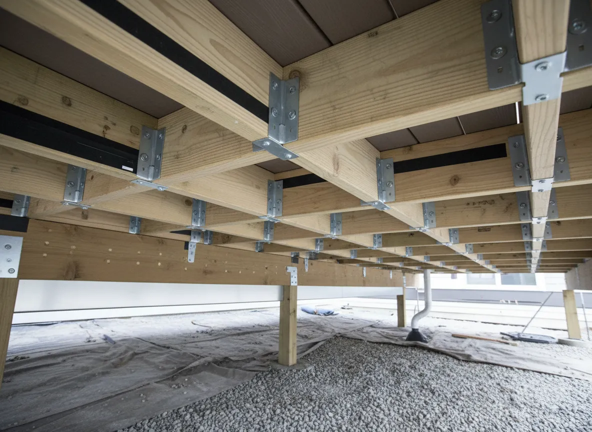 Trex deck framing and construction by Nashville contractor ensuring long term savings