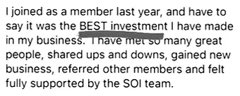 Testimonial screenshot 7