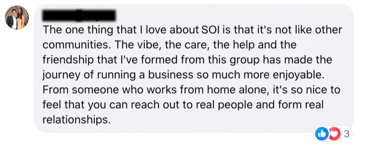 Testimonial screenshot 6