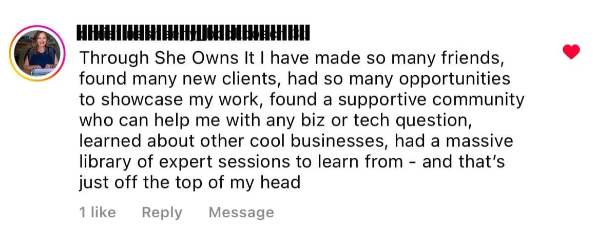 Testimonial screenshot 9