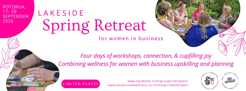 Rotorua UPGRADE retreat banner