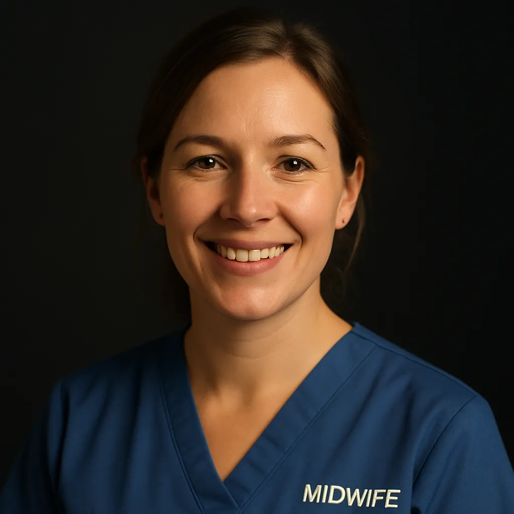 Portrait of Verena J., midwife