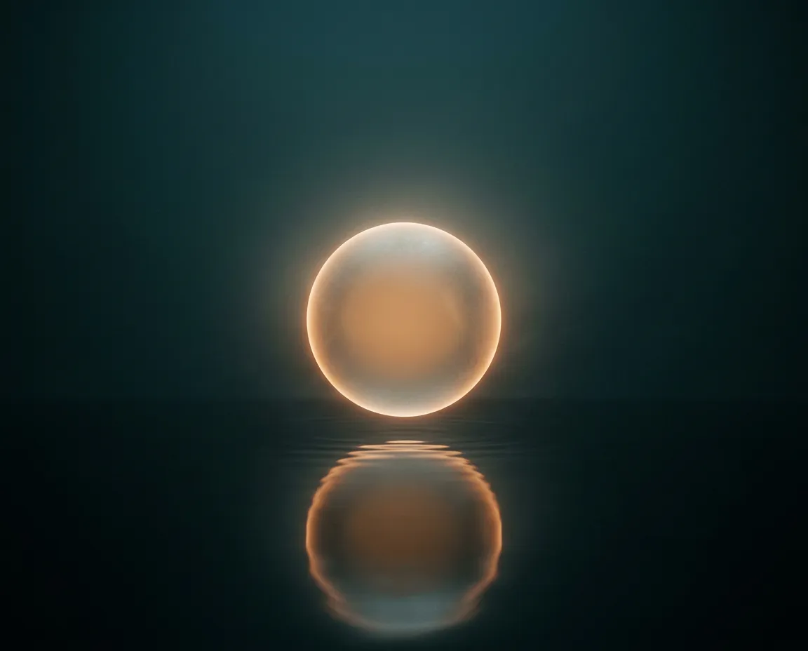 Ethereal visual representation of soul memory and transcendent timelines in soft glowing light