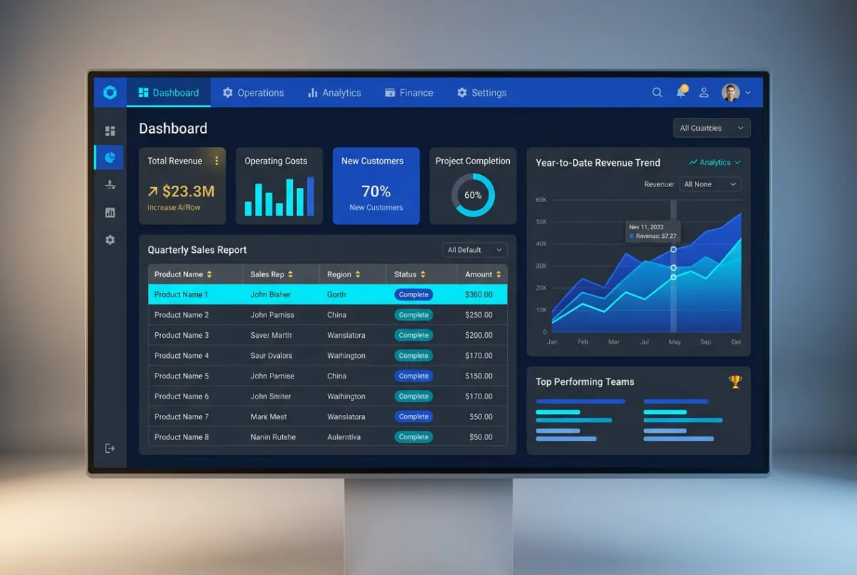 MLM Business Management System - Admin and Distributor Analytics