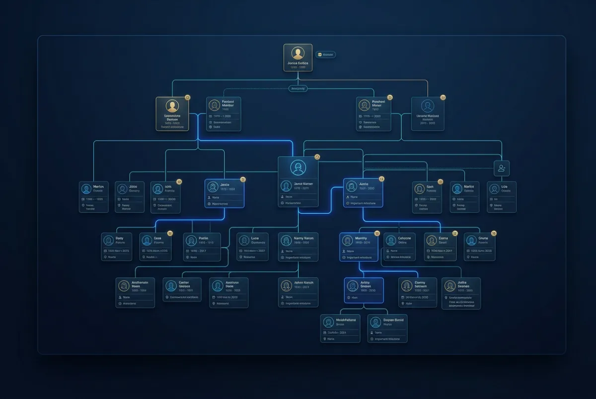 Custom Network Management Software - Real-Time Downline Genealogy