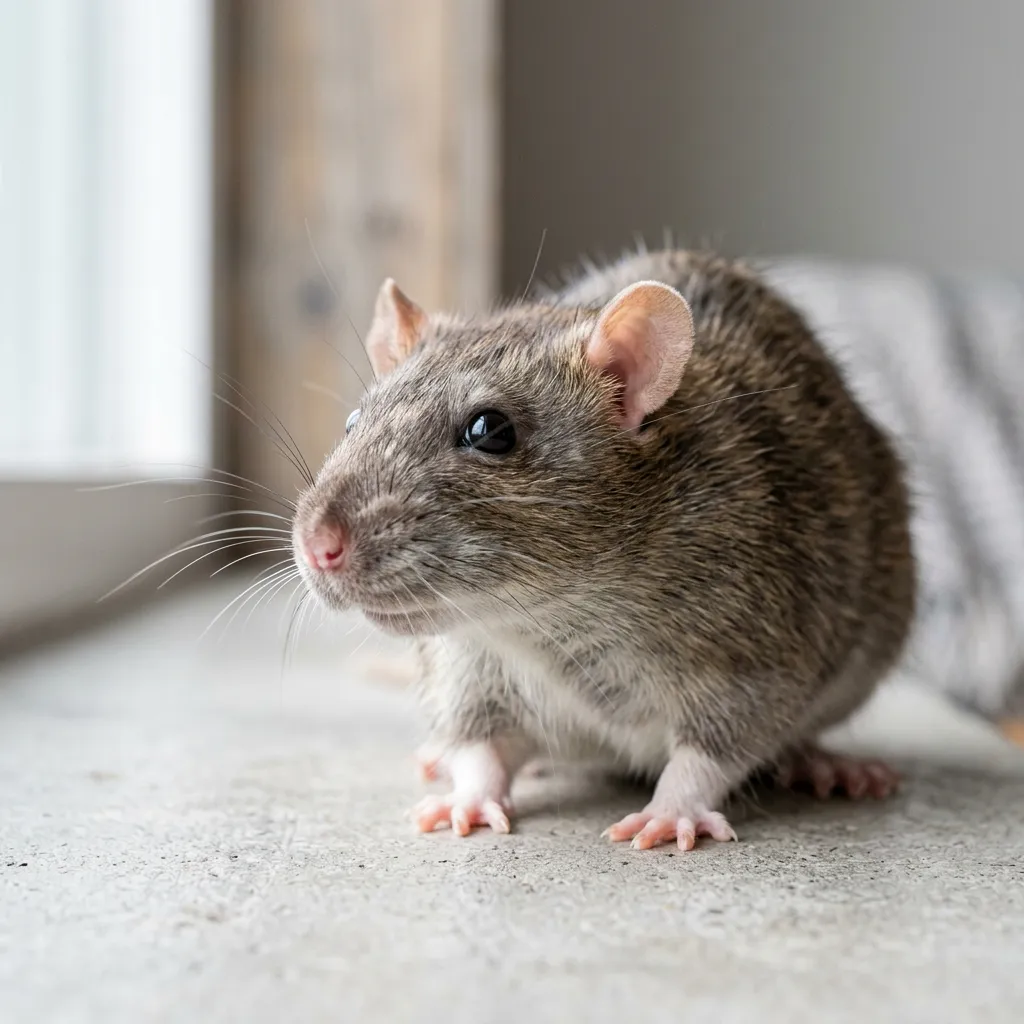 Close-up of a rat