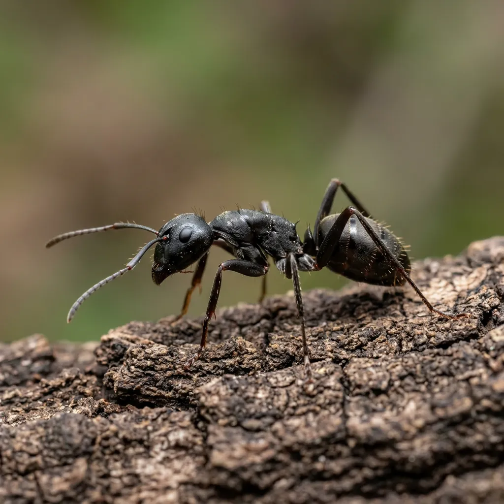 An ant close-up