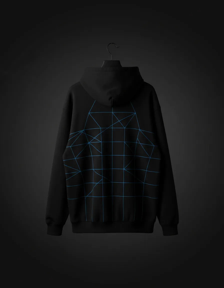 Particle Collider Signal Hoodie