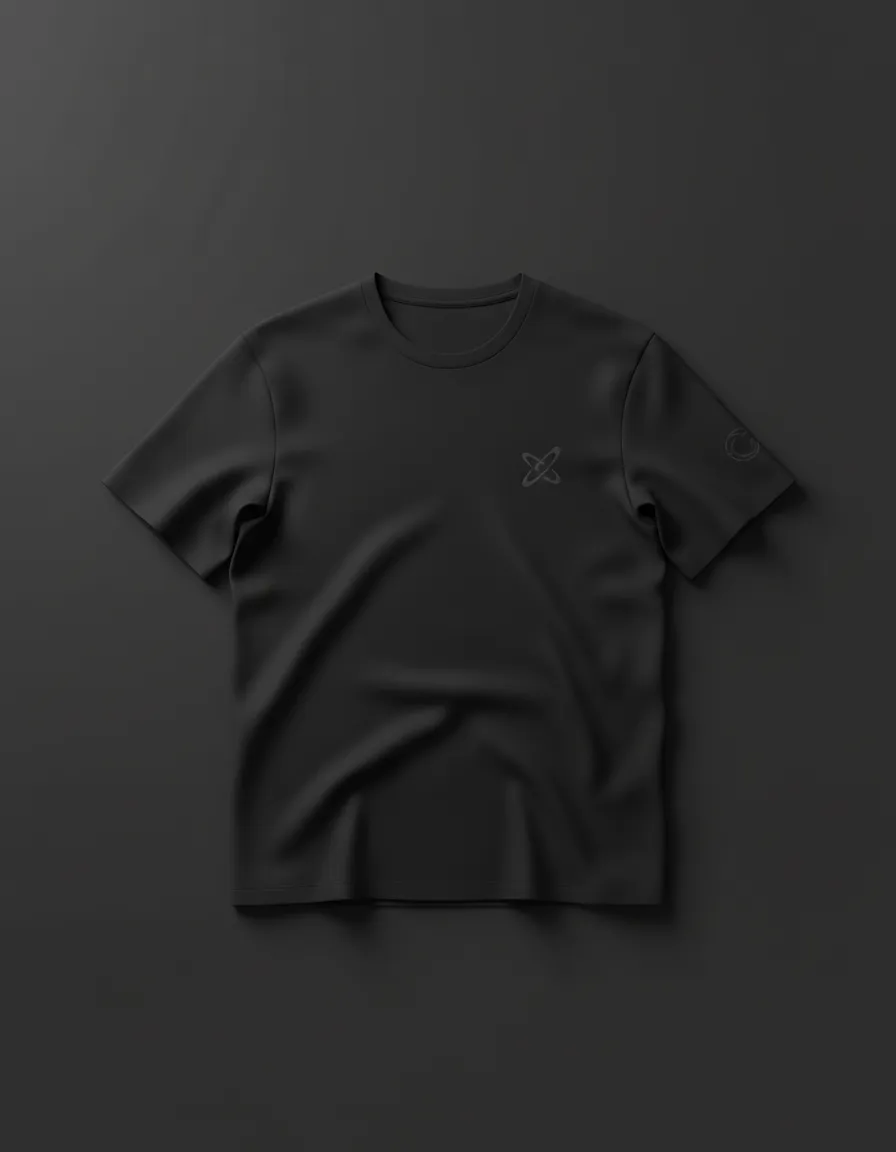 Particle Collider Logo Tee