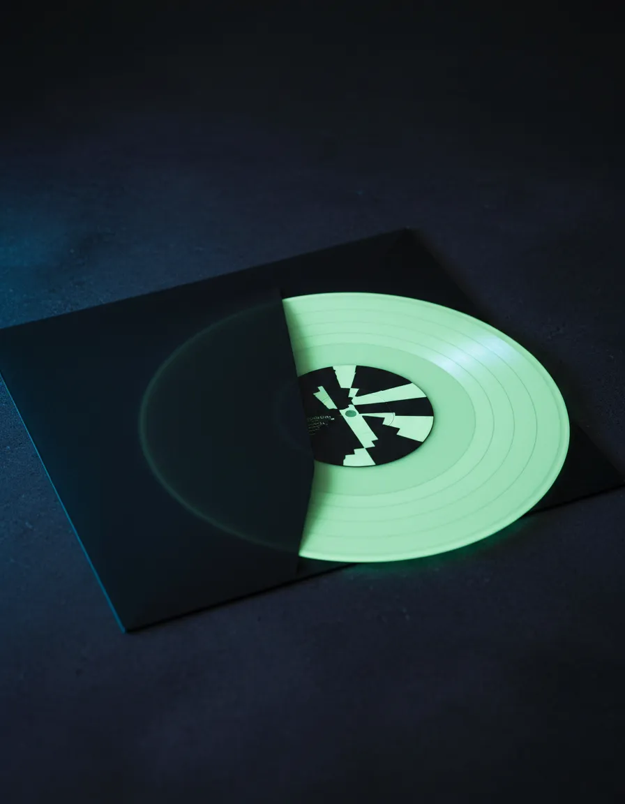 Particle Collider Glow in the Dark Vinyl