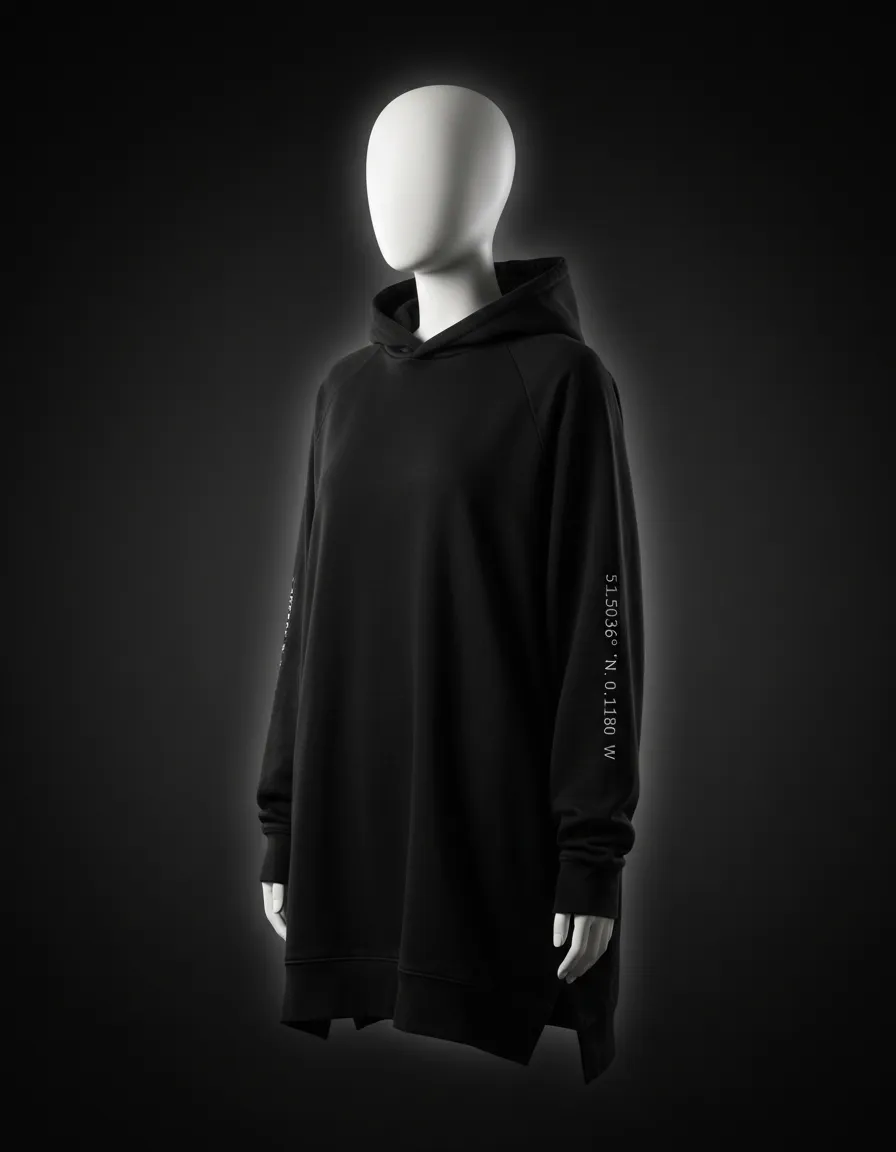 Particle Collider Oversized Hoodie