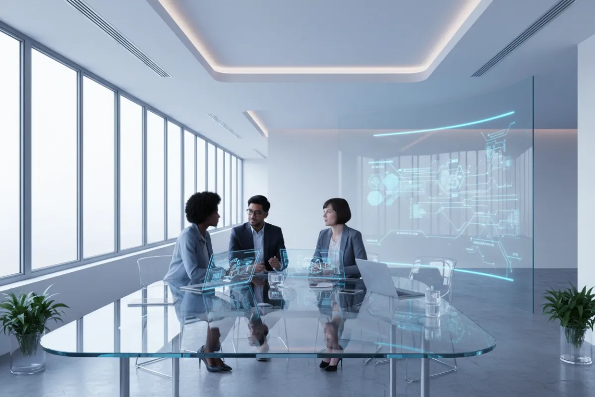 professional Premium Capital California financial advisors and team members discussing options with client