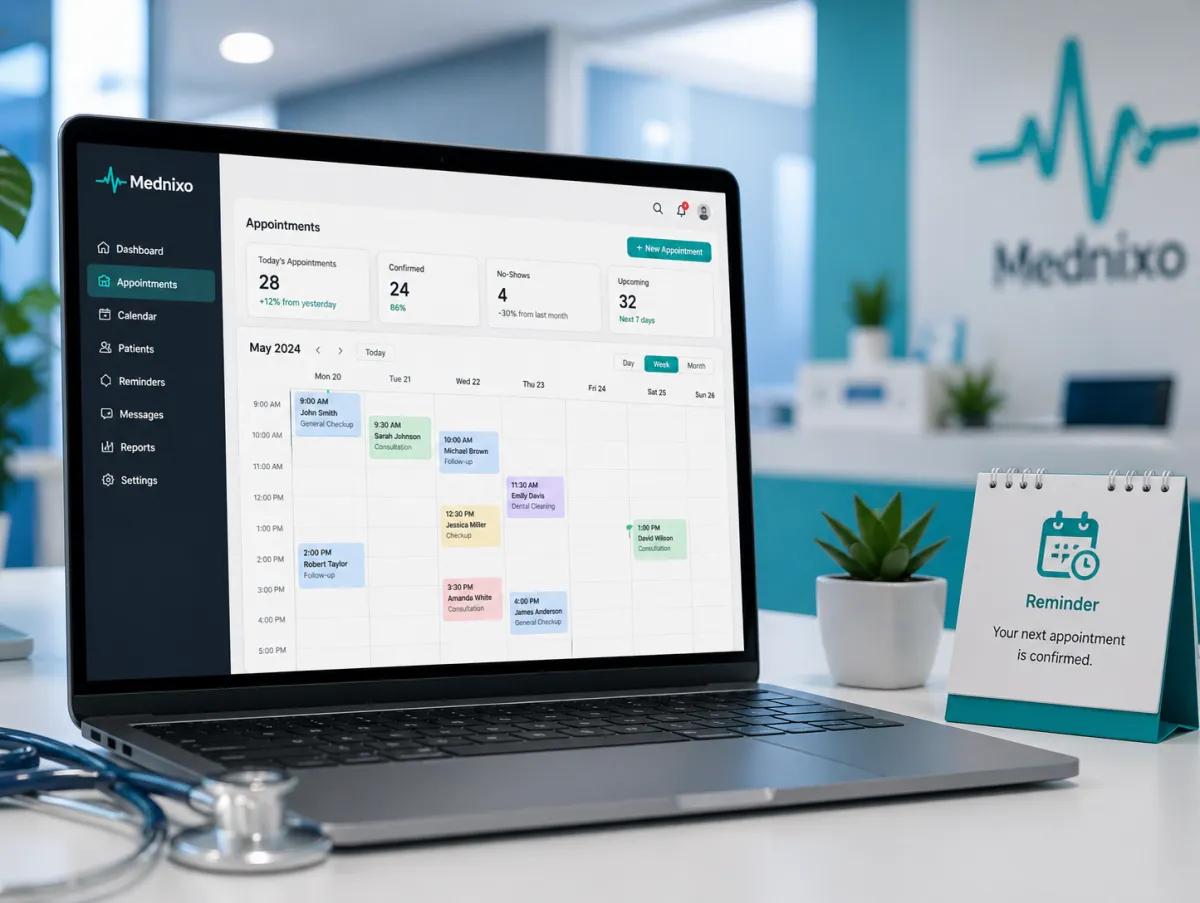 Revenue Cycle Management Interface Mockup