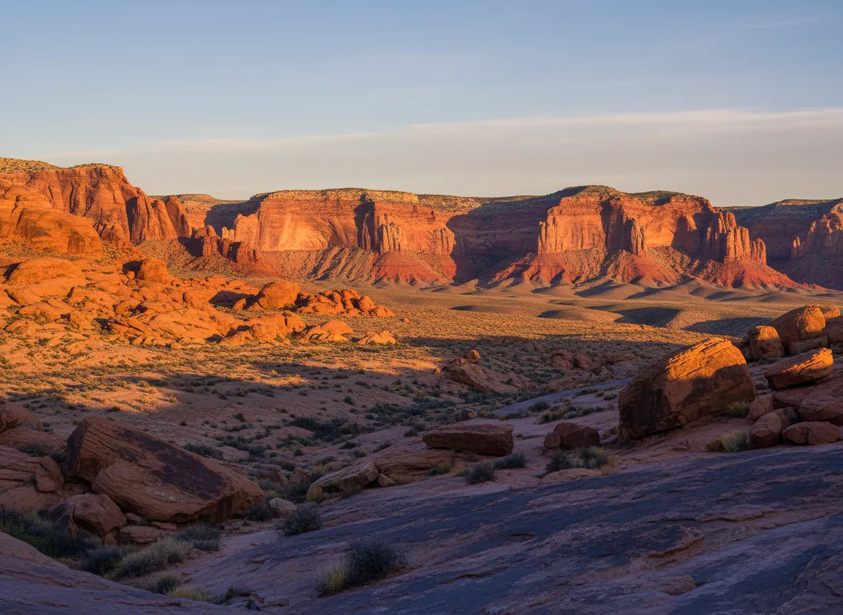 Red Rock Canyon desert landscape near Las Vegas