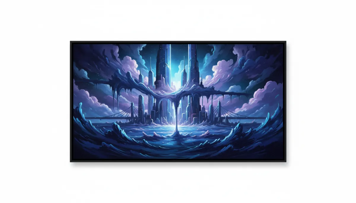 Artistic AI image example