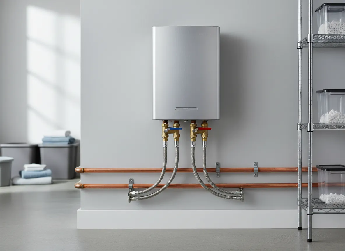 High-efficiency tankless water heater