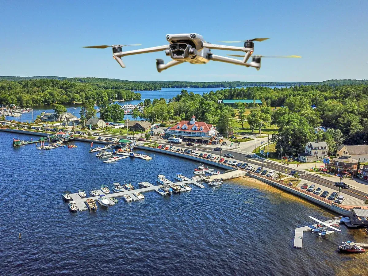 Drone Real Estate Aerial View
