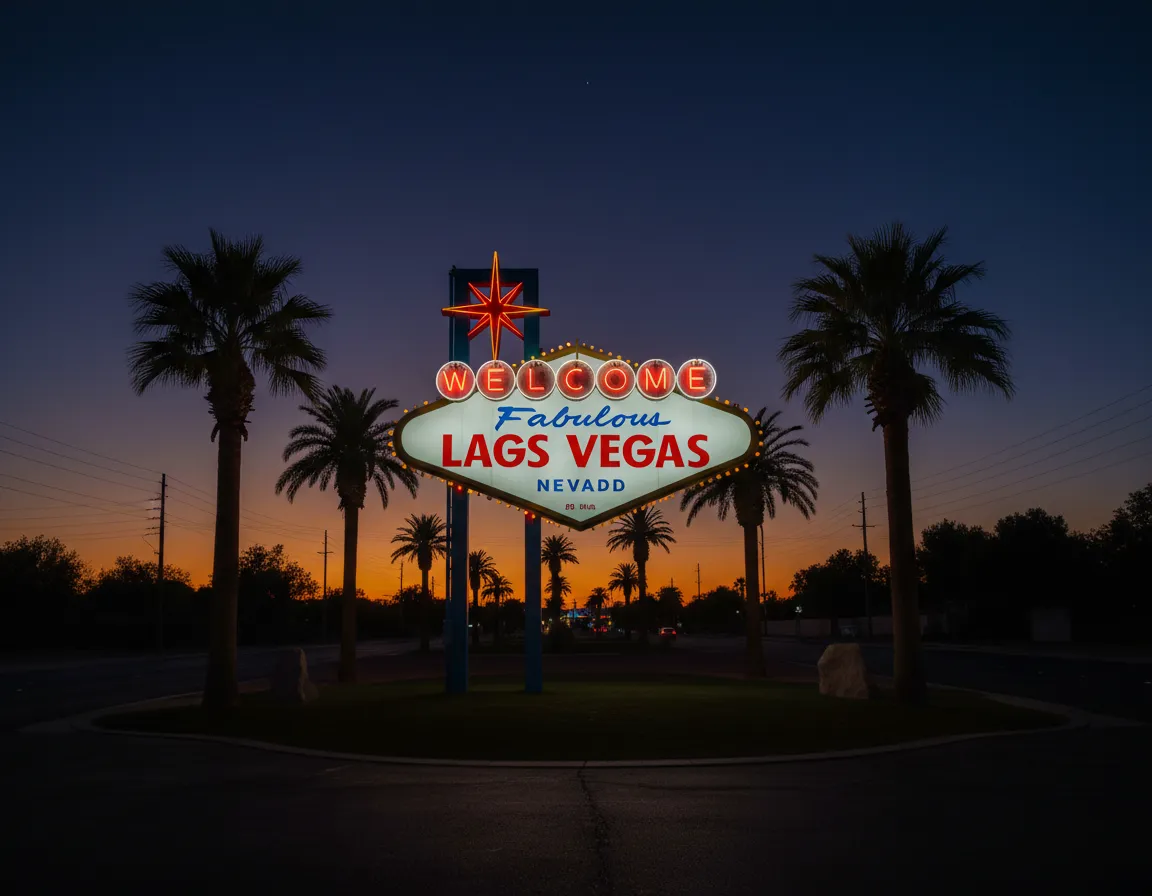 Welcome to Fabulous Las Vegas sign