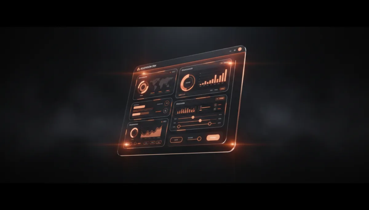 Ascension CRM High-Velocity Dashboard Cinematic View