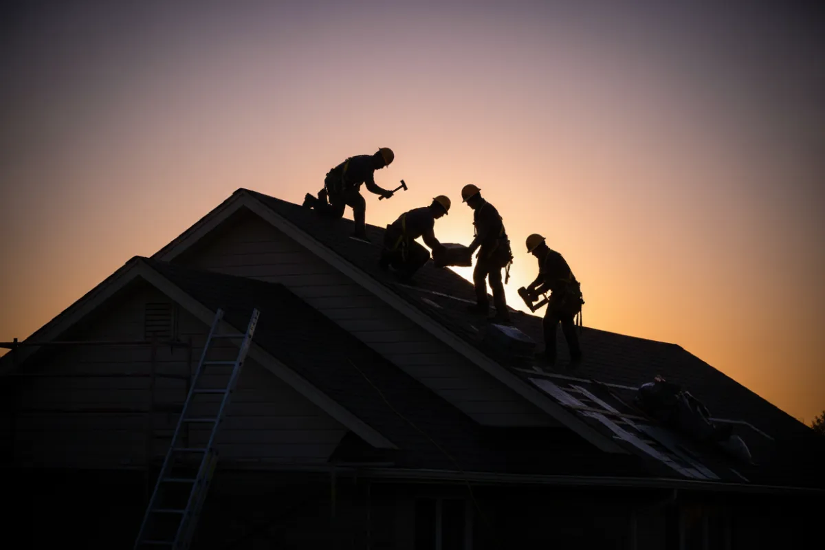 Roofing Website Demo Screenshot