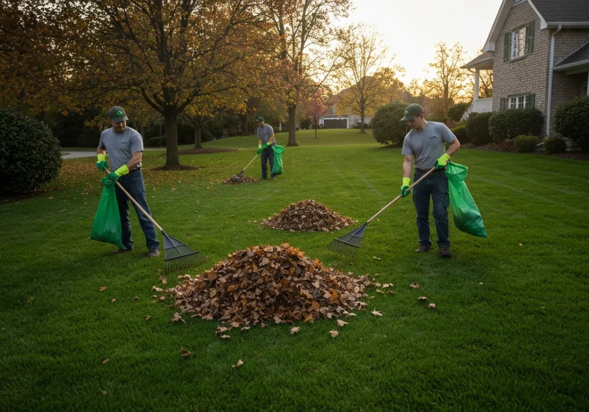 Leaf Removal Service