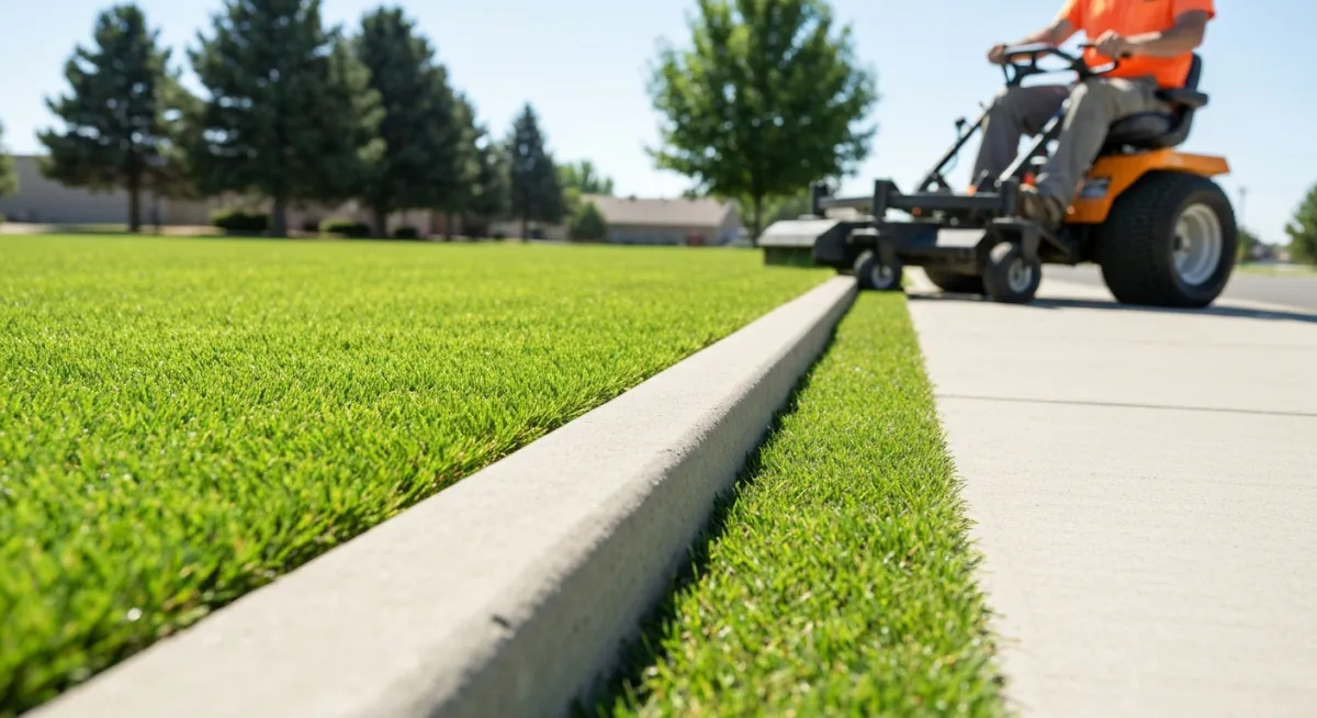 Lawn edging service in Boise, Idaho